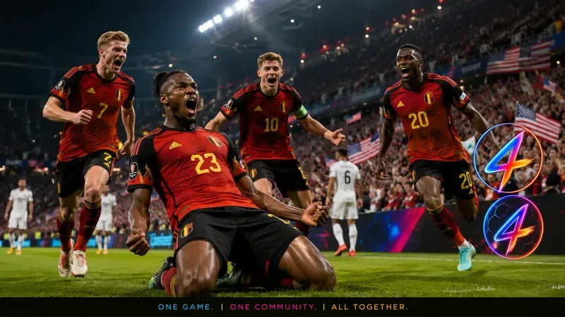 Los Diablos Rojos aplastan a EE.UU. con 4-1: Bélgica avanza a cuartos de final contra España