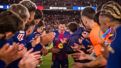 Robert Lewandowski deja el Barcelona con récord de 119 goles