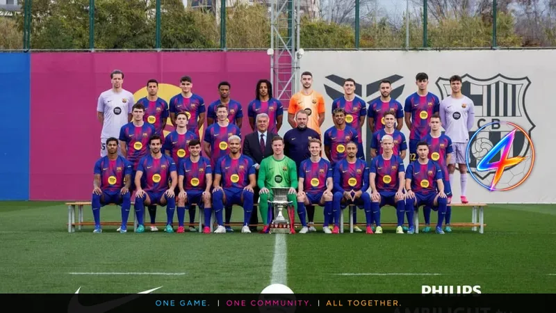 FC Barcelona recibe reloj de lujo por el título de La Liga