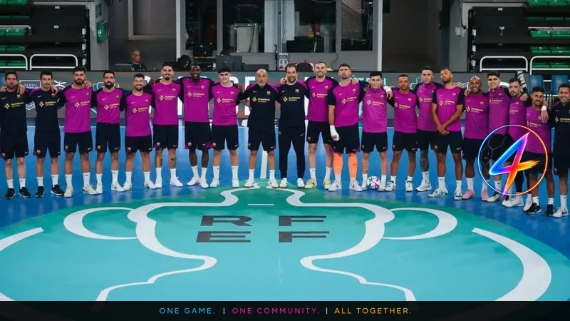Barcelona FS contra Jaén en semifinal de Copa del Rey