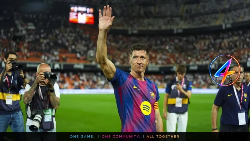Robert Lewandowski cierra su etapa en el Barcelona tras emotiva despedida
