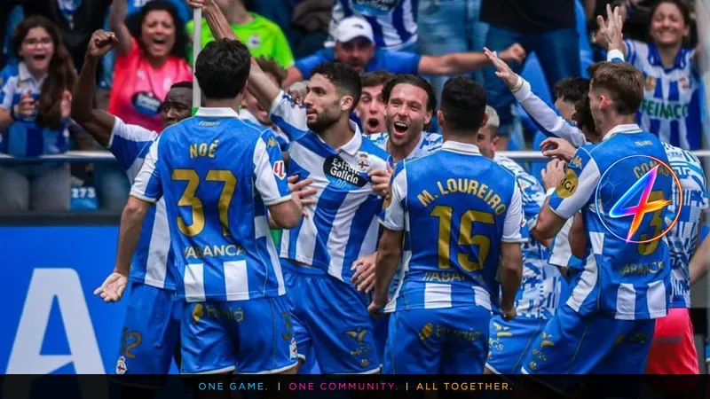 Deportivo La Coruña listo para volver a Primera con el choque contra Valladolid