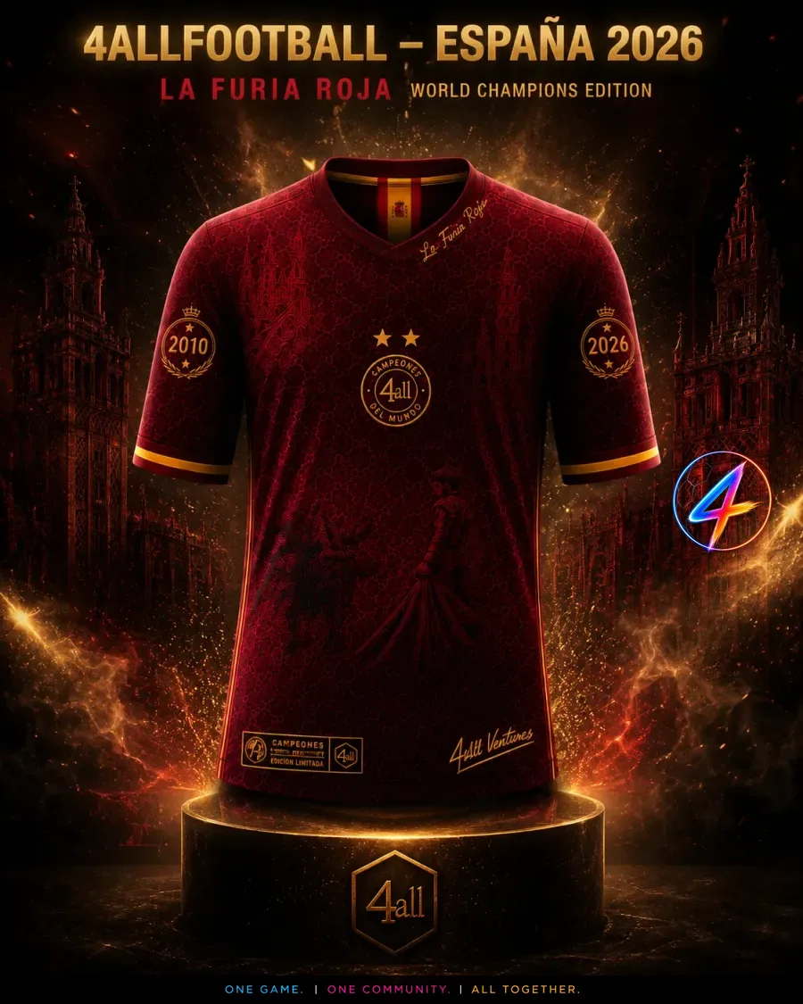 🇪🇸 PRE-VENTA | 4AllFootball – La Furia Roja - Edición Campeones del Mundo