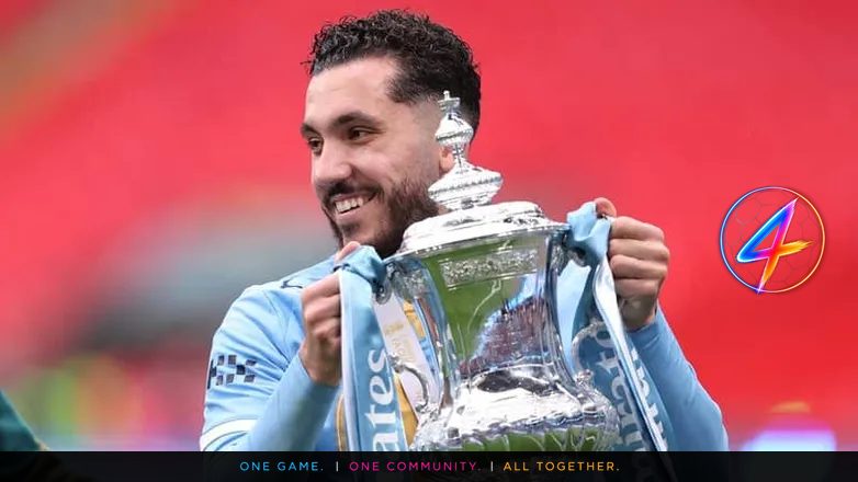 Rayan Cherki lifts FA Cup, snaps selfie with Prince William