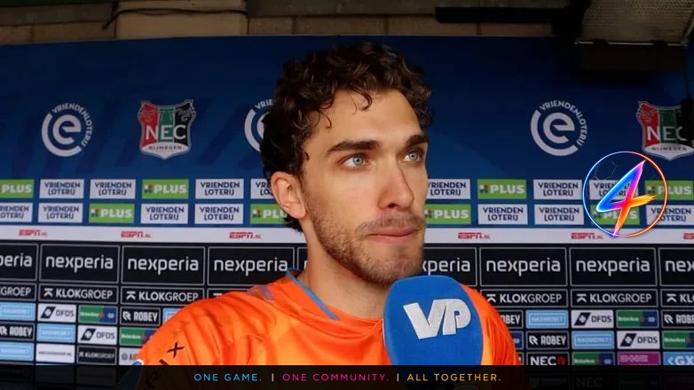 Goalkeeper Jari De Busser Congratulates PSV, Feyenoord and NEC