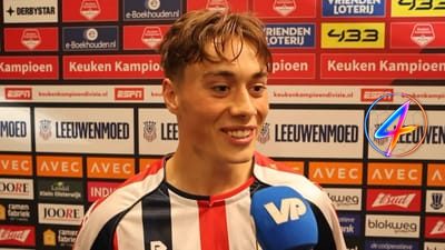 Uriël van Aalst scores as Willem II beat Almere City
