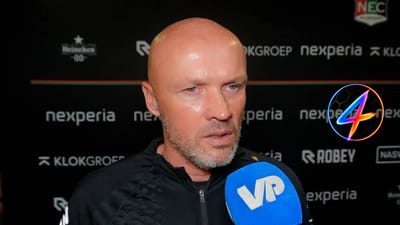 Dick Schreuder trots op NEC, blijft op de vierde plaats