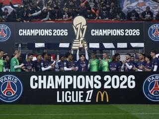 PSG Lift Ligue 1 Trophy in Intimate Ceremony Before Paris FC Match