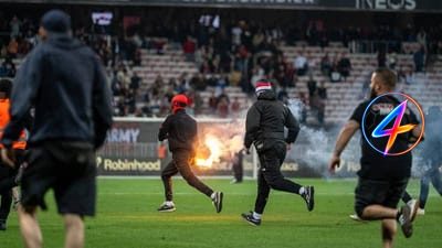 Nice prepares for Saint-Etienne play-off after Cup final, Metz incident