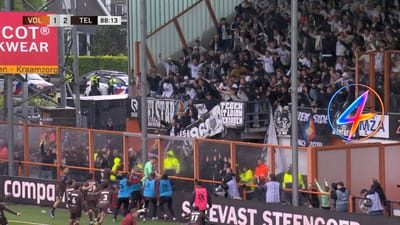 Ronald Koeman Junior mist penalty, Telstar houdt stand 1-1