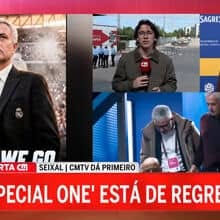 Se espera a José Mourinho en Seixal el lunes con trato con el Real Madrid