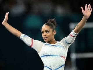 Mélanie De Jesus Dos Santos Returns for French Gymnastics Championships