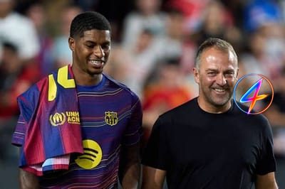 Barcelona manager enters Rashford transfer saga with £100m bid