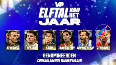 VoetbalPrimeur maakt nominaties bekend voor controlerende middenvelders in Eredivisie Team van het Jaar
