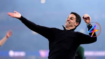 Arsenal triumph sparks tears for Mikel Arteta and special guest