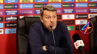 Ajax-trainer Oscar Garcia mikt op Conference League-titel volgend seizoen