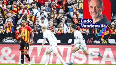 Christos Tzolis scoort terwijl Club Brugge KV de titel binnenhaalt