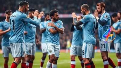 Bernardo Silva receives emotional guard of honour from Man City players